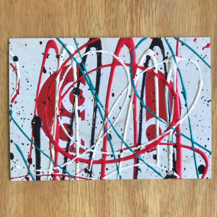 MARBLE DAB CANVAS #1 of 4
