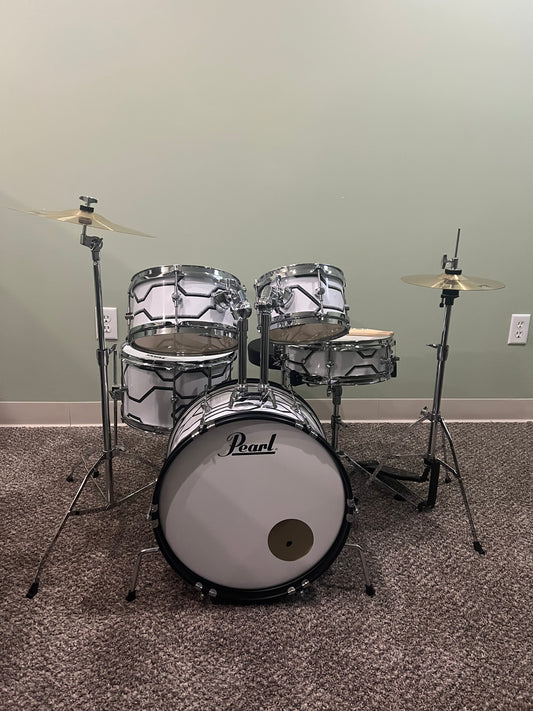 CUSTOM WRAPPED PEARL ROADSHOW JR DRUM SET!