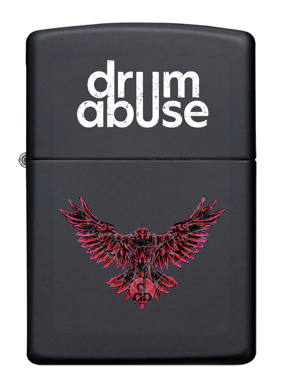 CUSTOM PHOENIX DRUMABUSE ZIPPO!