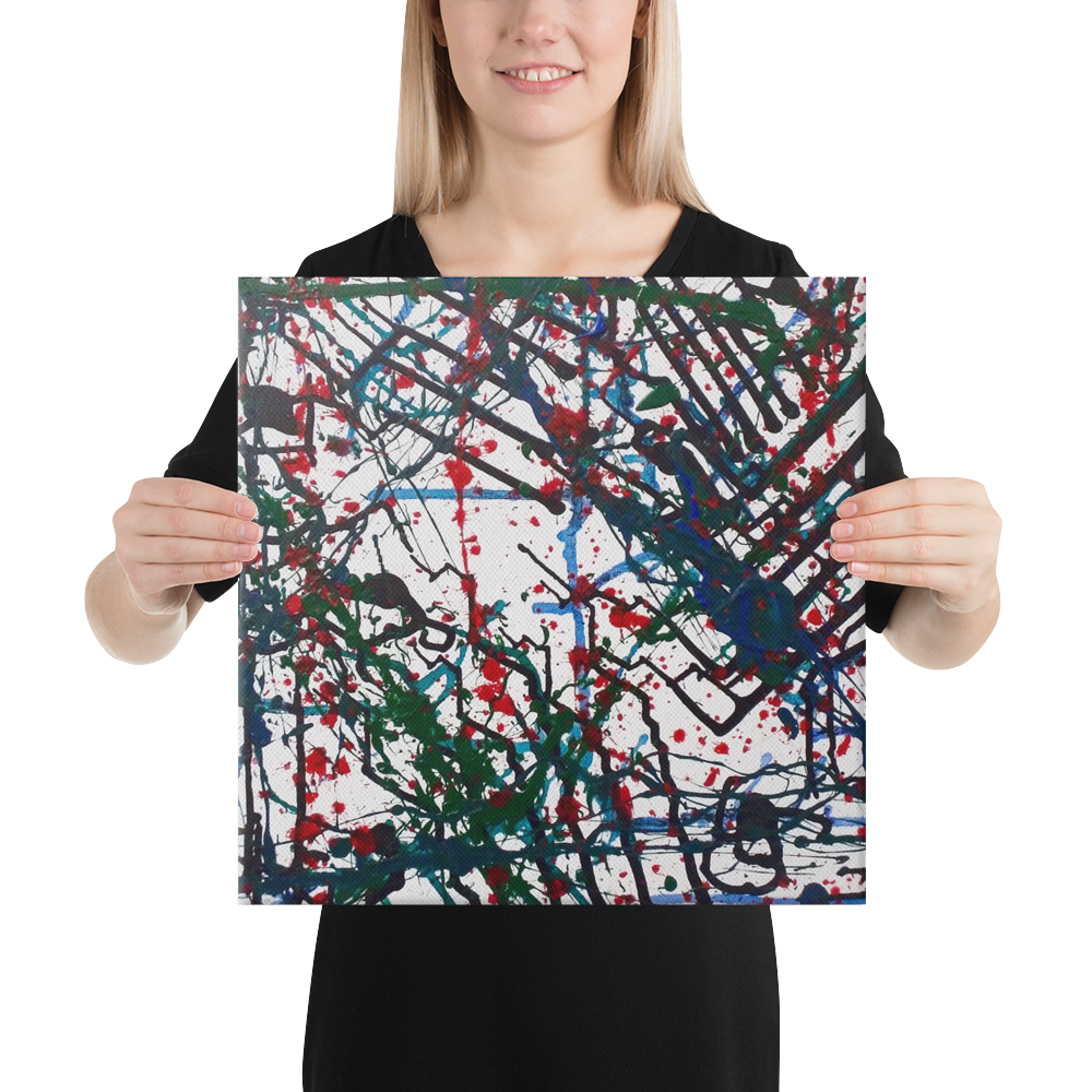 Scene of a Time Canvas Print