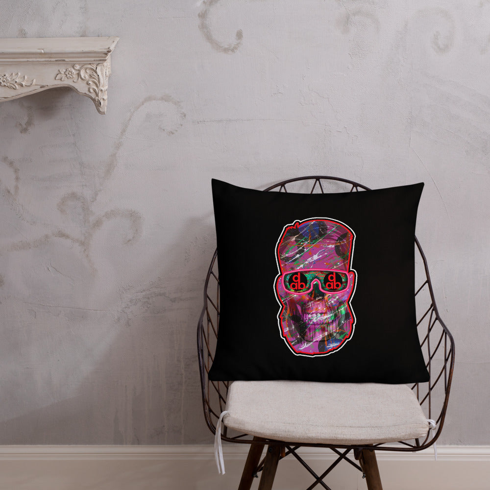 DAB SKULL 2-Sided Pillow