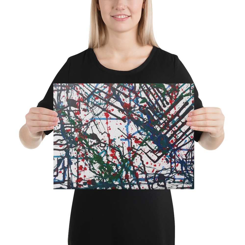 Scene of a Time Canvas Print