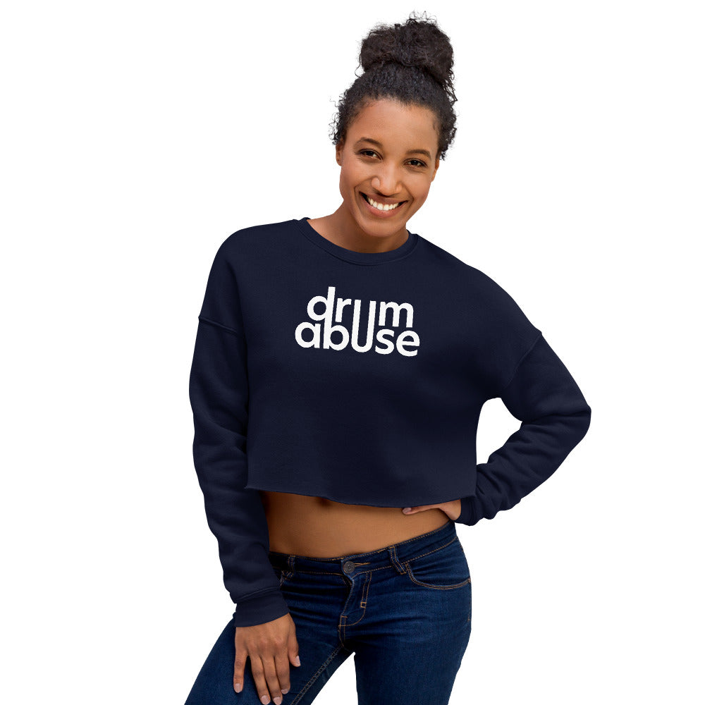 DRUMABUSE DAB Crop Sweatshirt