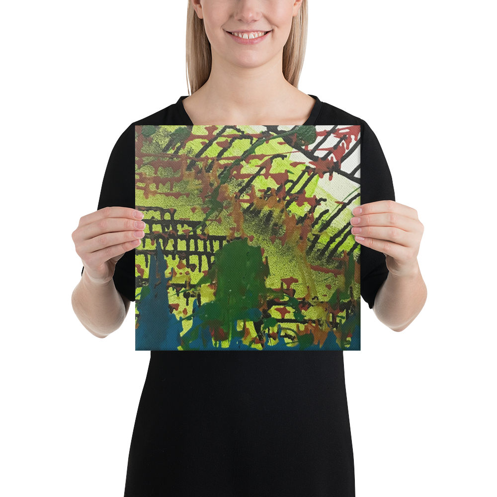 No Zone Canvas Print