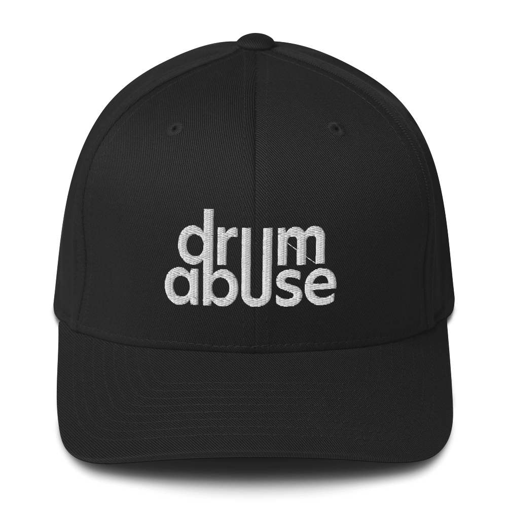 DRUMABUSE Logo Fitted Hat