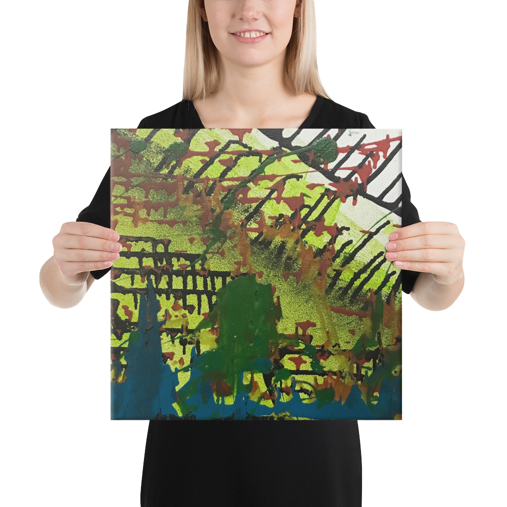 No Zone Canvas Print