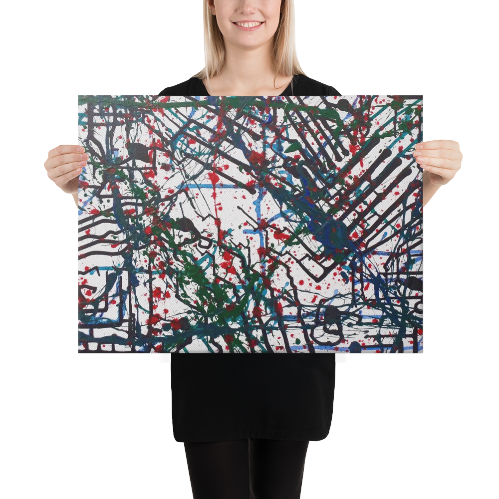 Scene of a Time Canvas Print