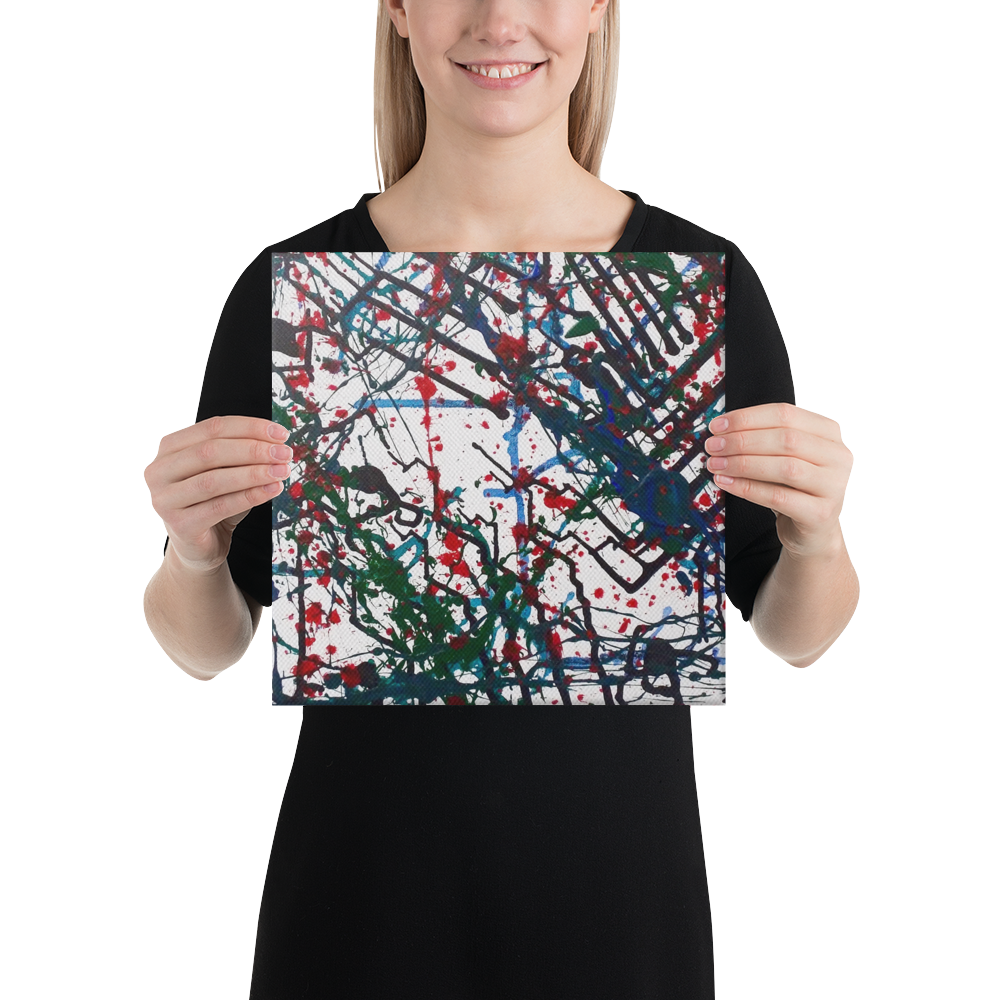 Scene of a Time Canvas Print