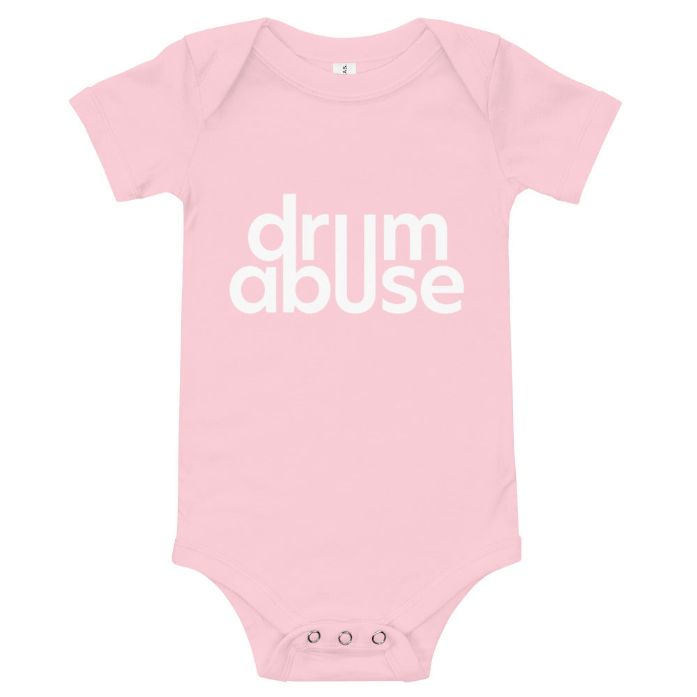 DRUMABUSE Logo Onesie