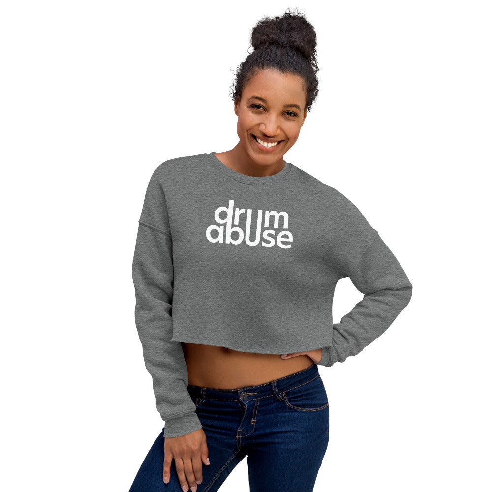 DRUMABUSE DAB Crop Sweatshirt