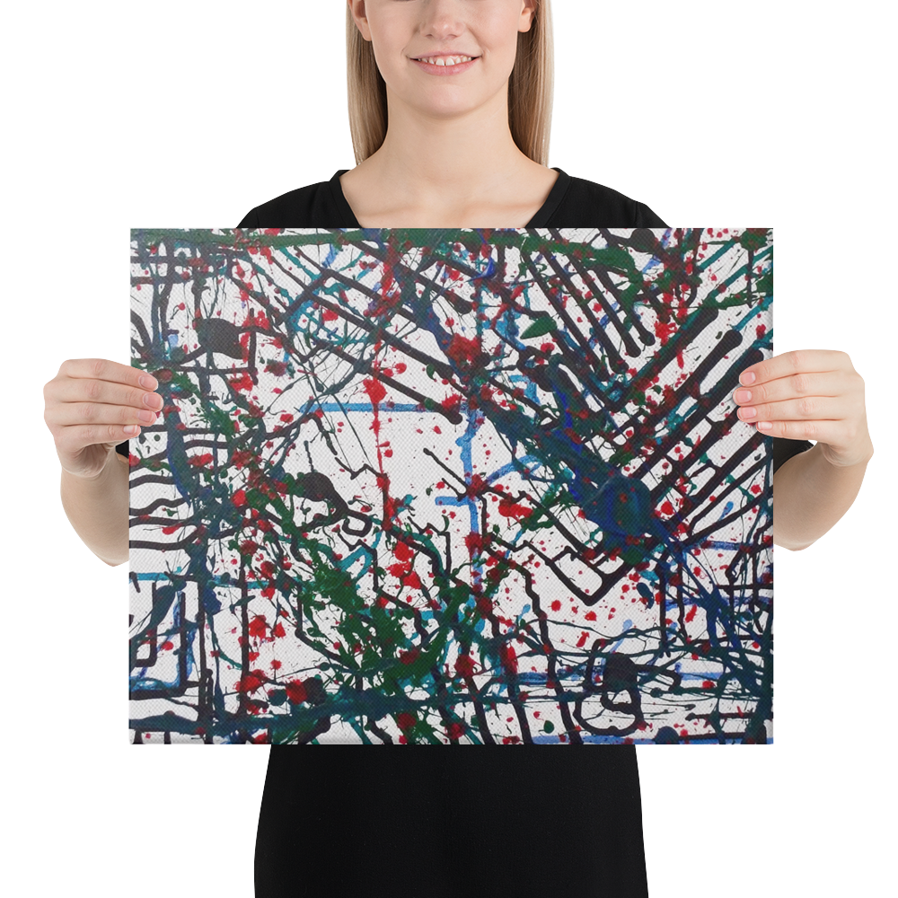 Scene of a Time Canvas Print