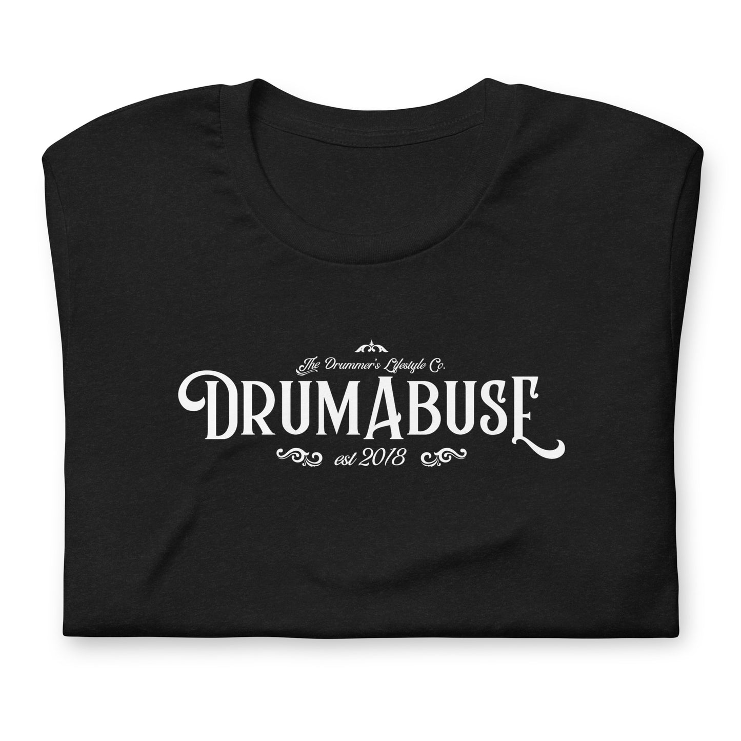 Drum Abuse Vintage Logo Tee