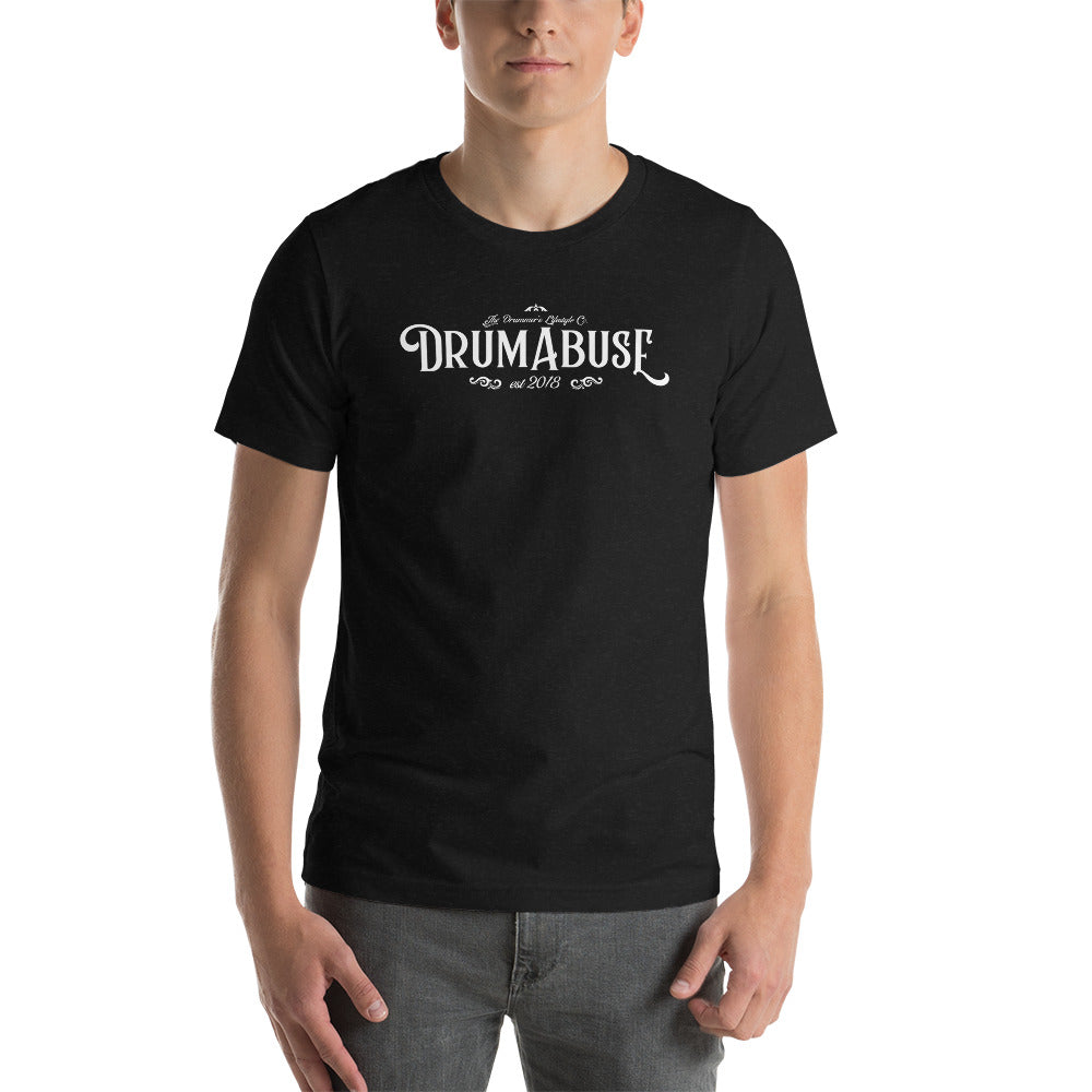 Drum Abuse Vintage Logo Tee