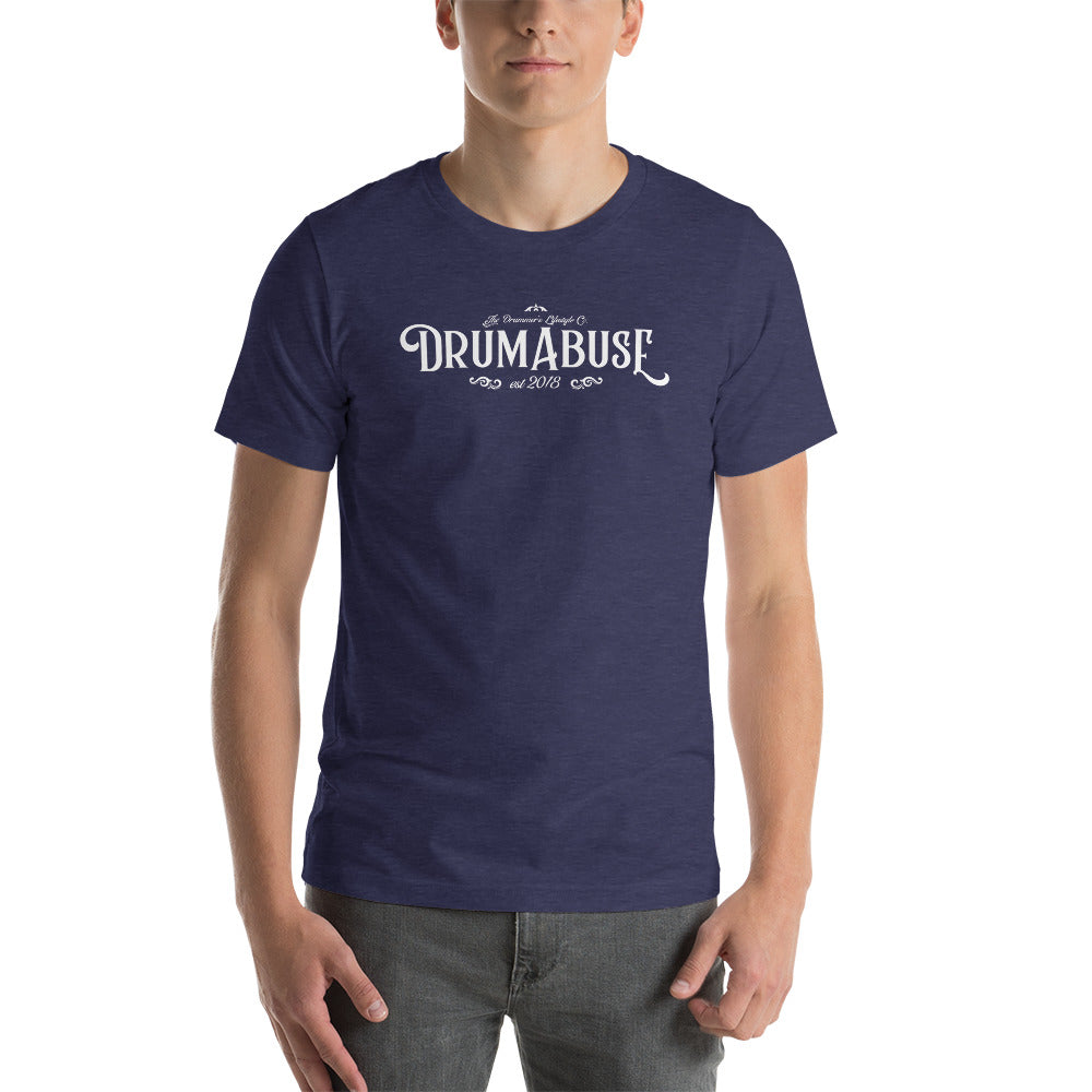 Drum Abuse Vintage Logo Tee