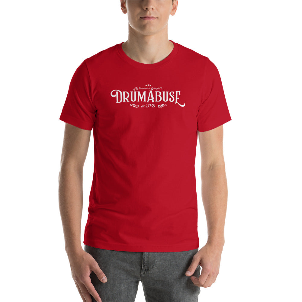 Drum Abuse Vintage Logo Tee