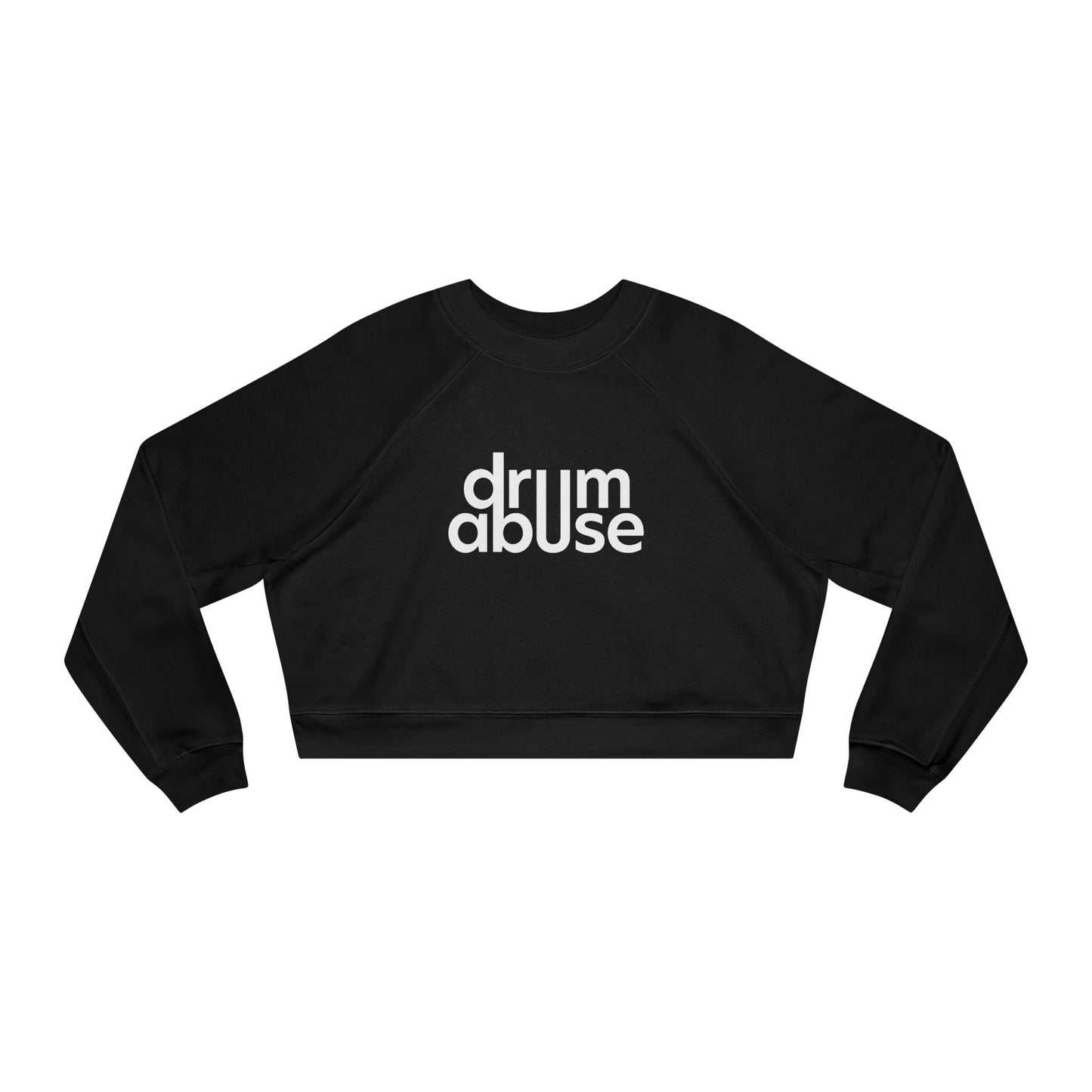 Drumabuse Logo Crop Sweatshirt