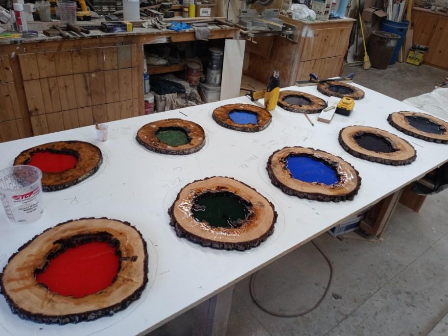 Live Edge Drum Pad