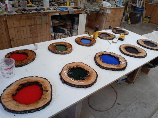 Live Edge Drum Pad