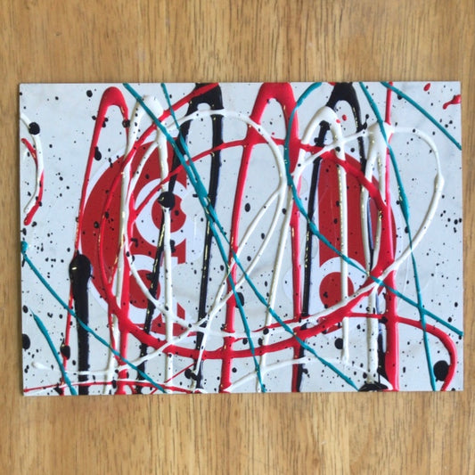MARBLE DAB CANVAS #1 of 4