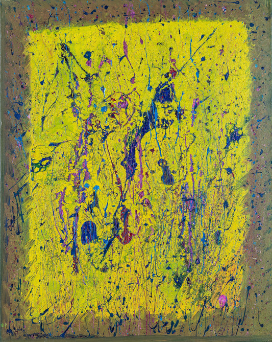 "1OFTHE1" ORIGINAL SPLATTER PAINTING