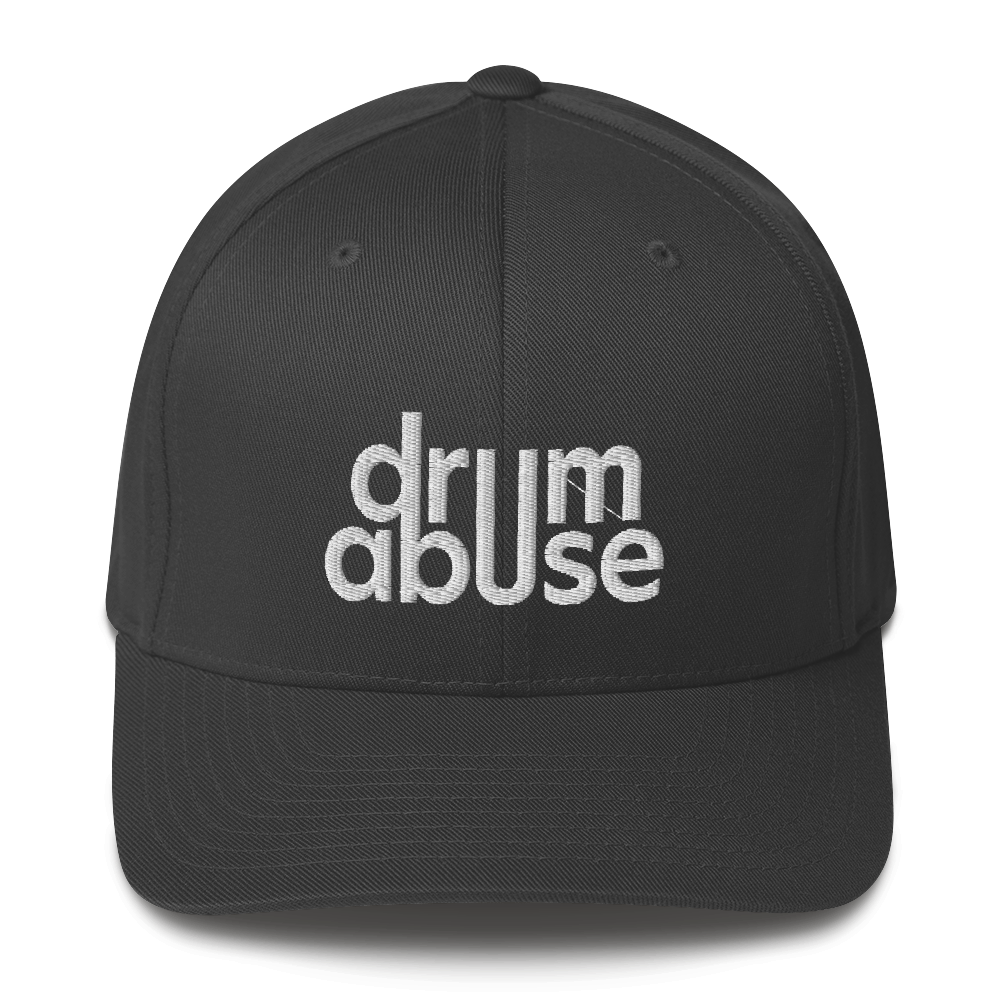 DRUMABUSE Logo Fitted Hat