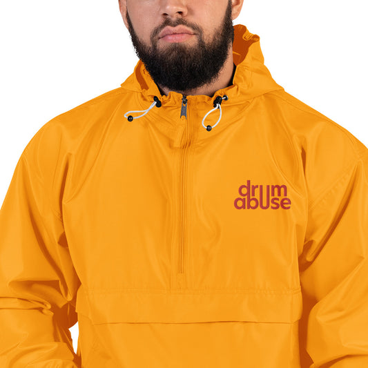 NEW! Drumabuse Embroidered Logo Packable Jacket