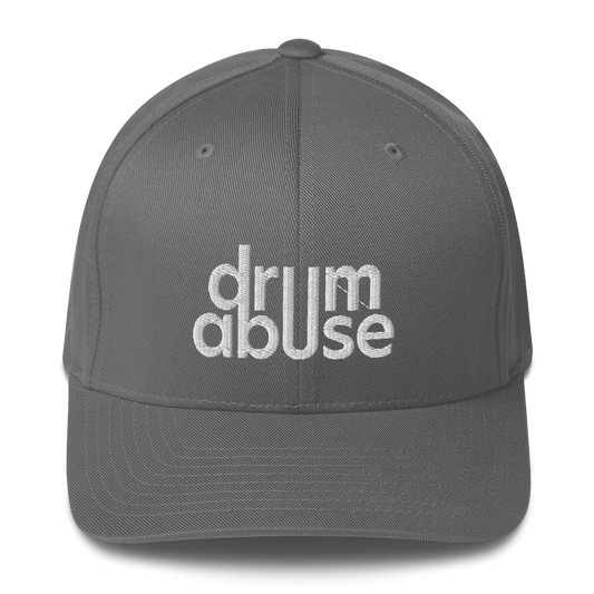 DRUMABUSE Logo Fitted Hat