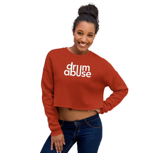 DRUMABUSE DAB Crop Sweatshirt