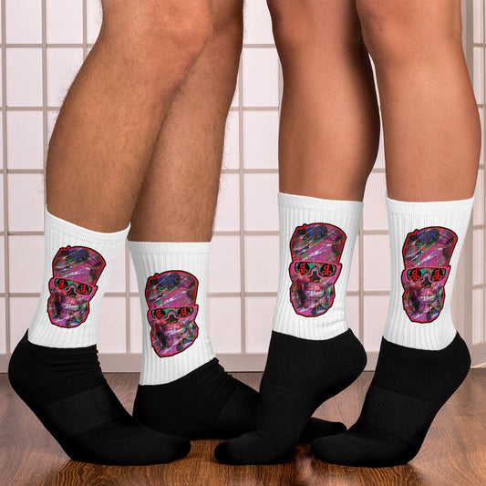 AG SKULL SPLATTER SOCKS