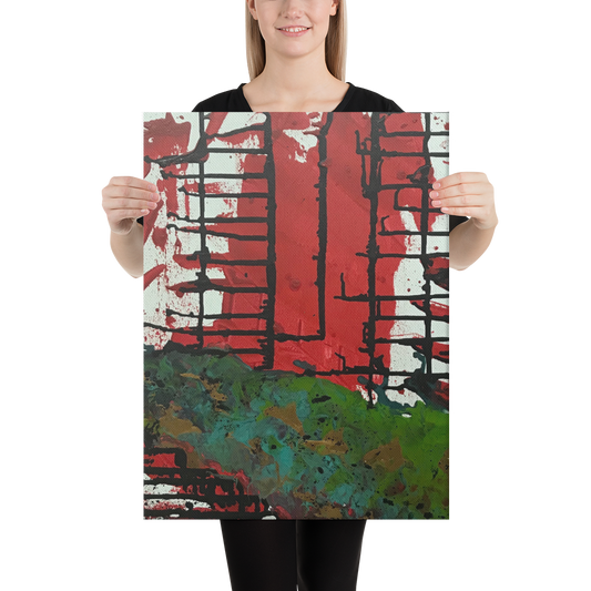 River Gold Canvas Print