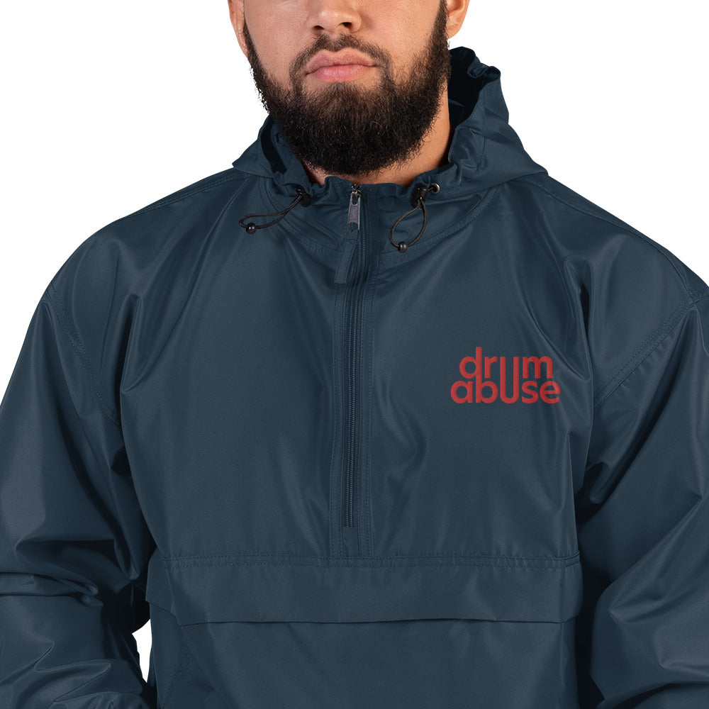 NEW! Drumabuse Embroidered Logo Packable Jacket