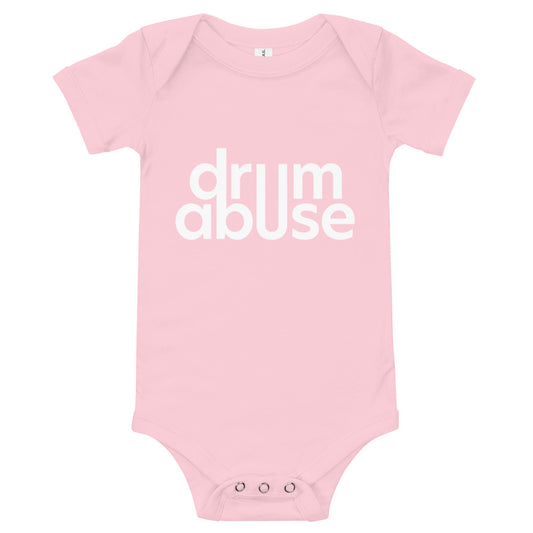 DRUMABUSE Logo Onesie