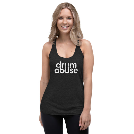 Grunge Logo Racerback Tank